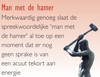 XL40SportgerichteWetenschap-Man met de hamer