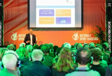 Dick Zeegers op de Nationale Sportvakbeurs 2025