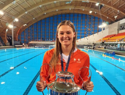 Met de EK beker in Funchal