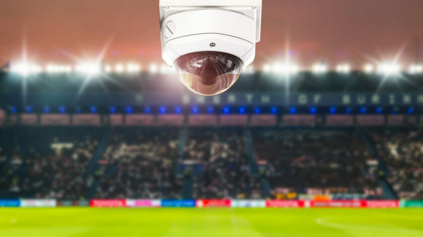 Camera in voetbalstadion shutterstock 392913595