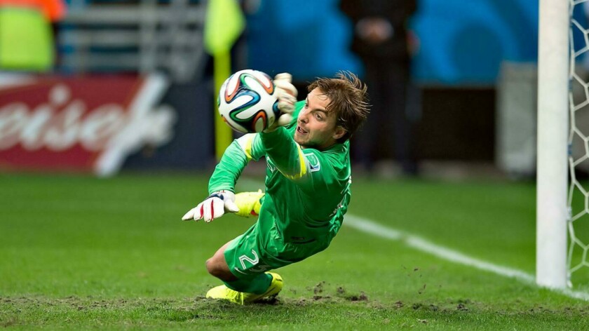 Tim Krul op het WK in 2014 ©SCSFotoArena