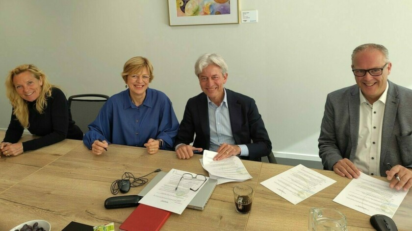Heleen van Ketwich Verschuur, Carla Maessen, Bruno Giebels en Frank Berteling