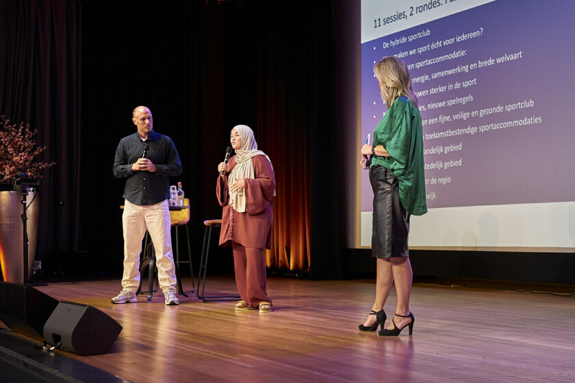 Houda Loukili aan het woord